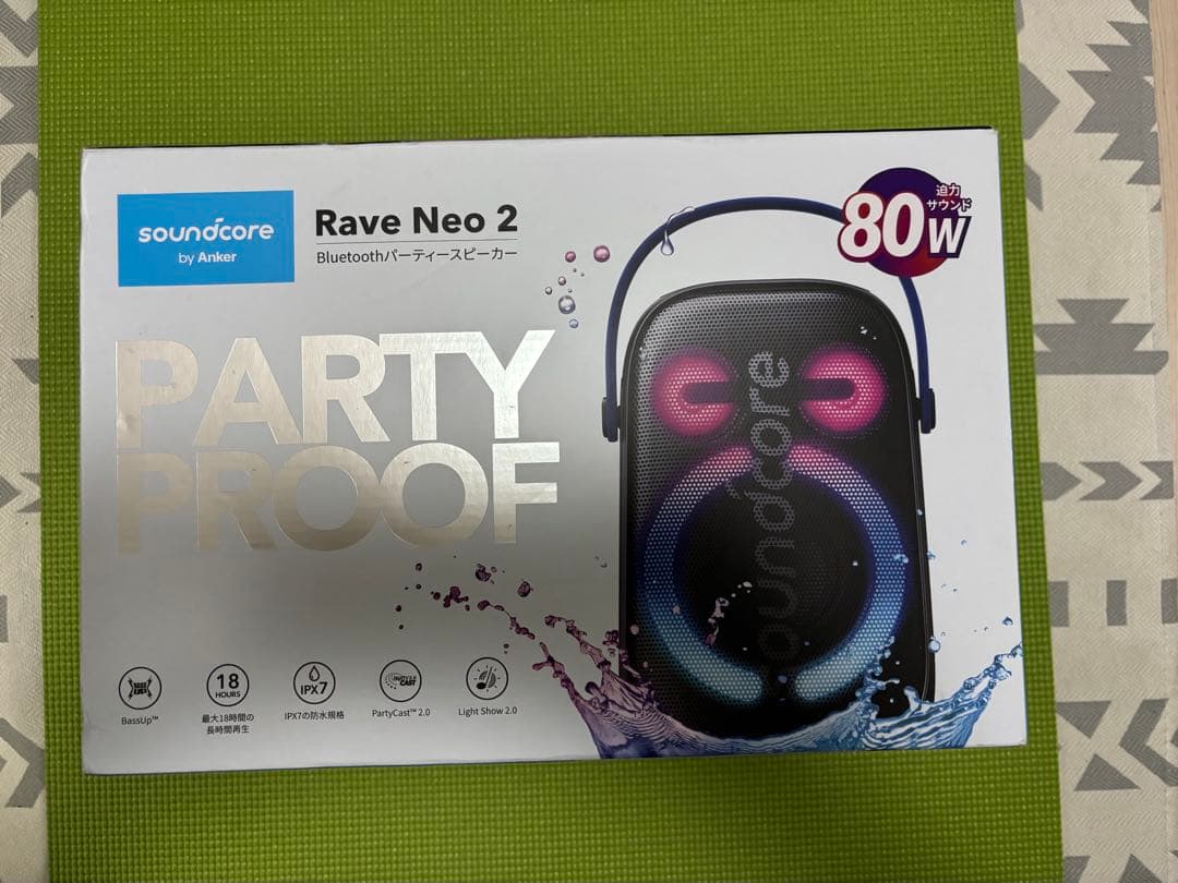 ら*む様 soundcore Rave Neo 2 ワイヤレススピーカー