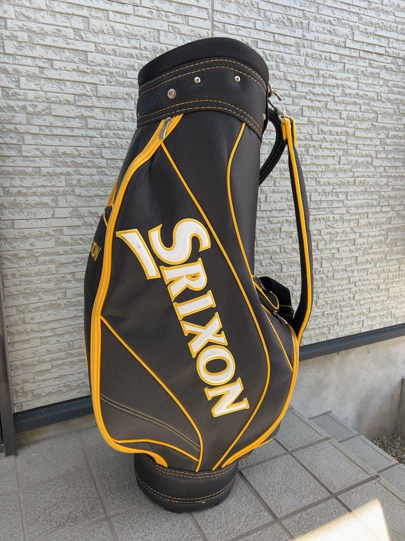 Srixon キャディバッグ 黒/黄色