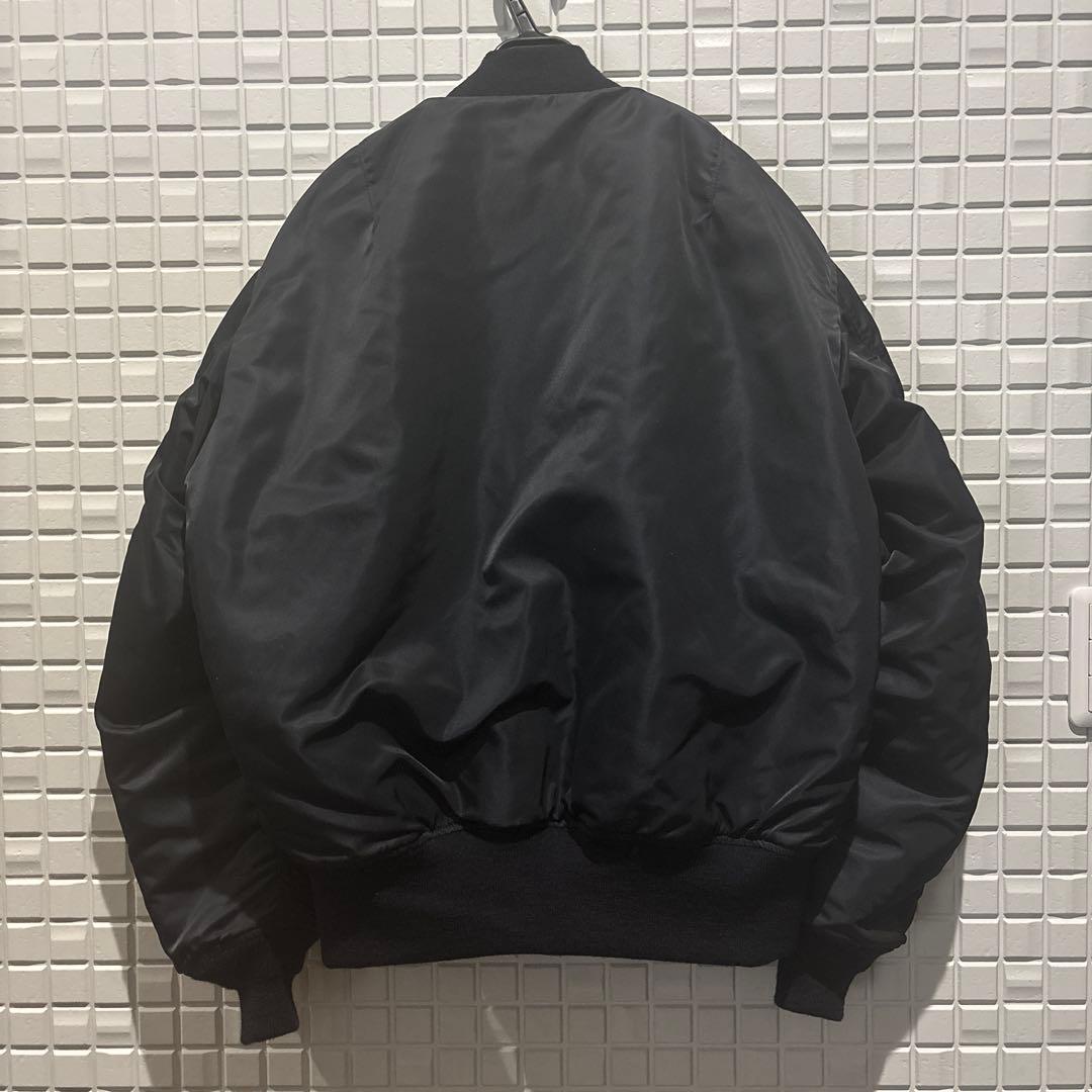 AVIREX7522 MA-1 フライトジャケット NAVY M comoli