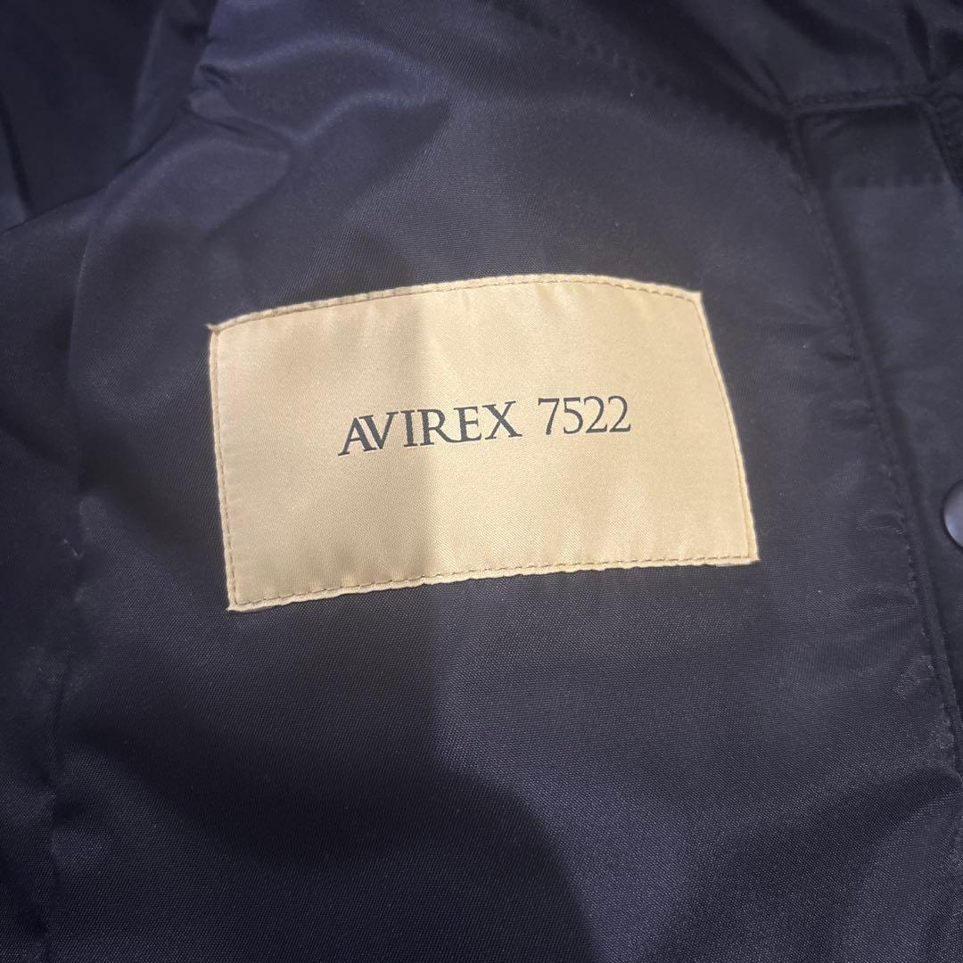 AVIREX7522 MA-1 フライトジャケット NAVY M comoli