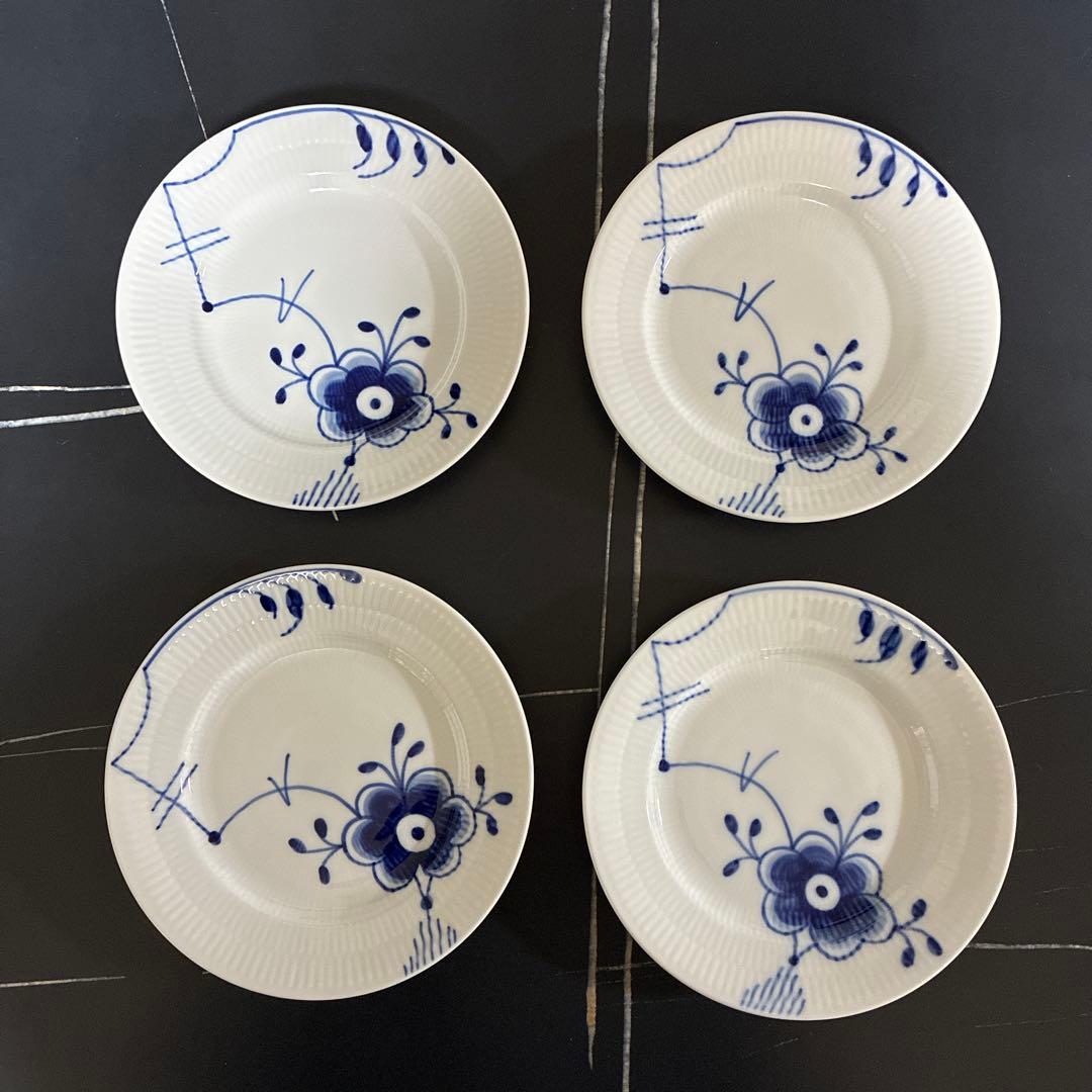 ロイヤルコペンハーゲン メガ　プレート　17センチ　4枚セット