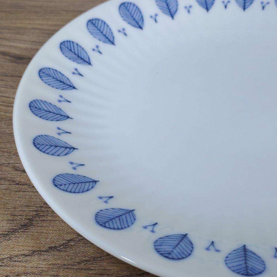 美濃焼　人気のうすかる ハーブミント　22cmプレート　２枚　新品未使用