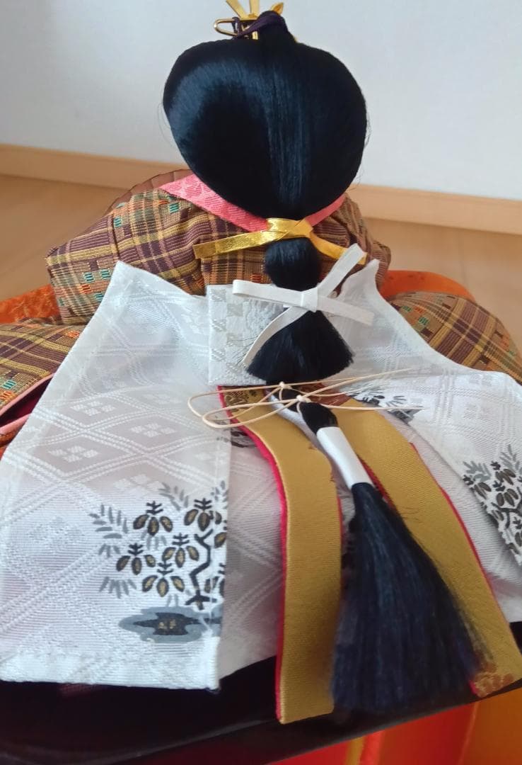 雛人形 親王床飾り 1体サイズ　縦横20センチ×高さ16センチ