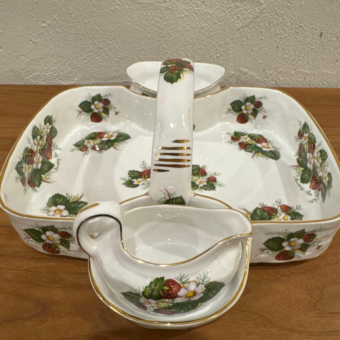 ストロベリーバスケット 3点セット Hammersley ハマースレイ