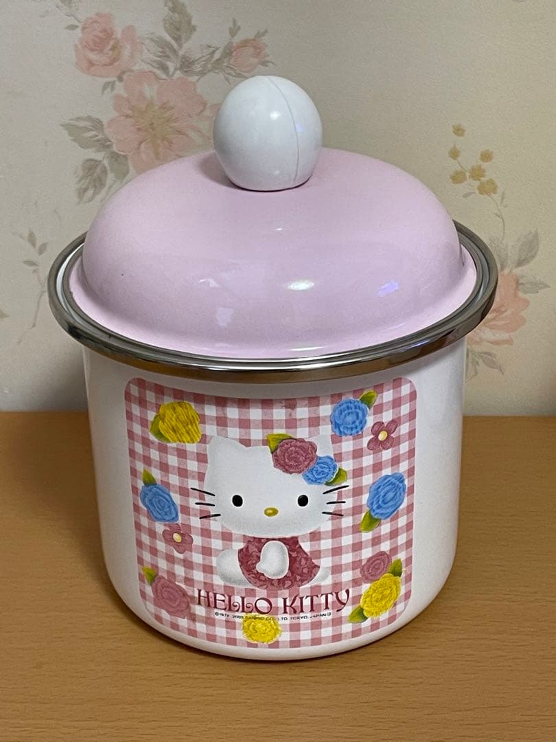 未使用 ☆ハローキティ ローズキティ　保存容器　8点セット