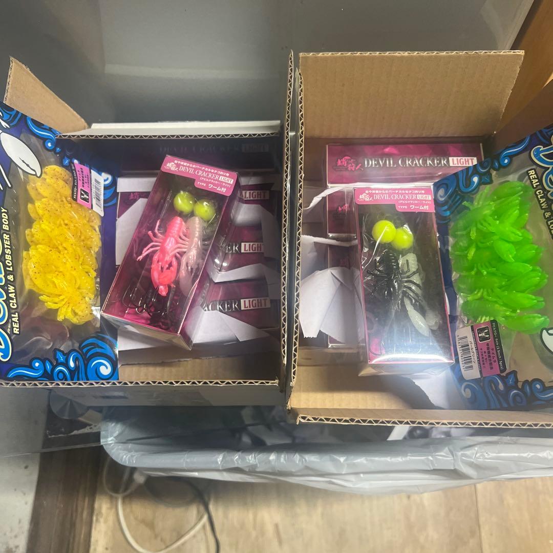 デビルクラッカーライト(全傘)10個 デビルクロー2個