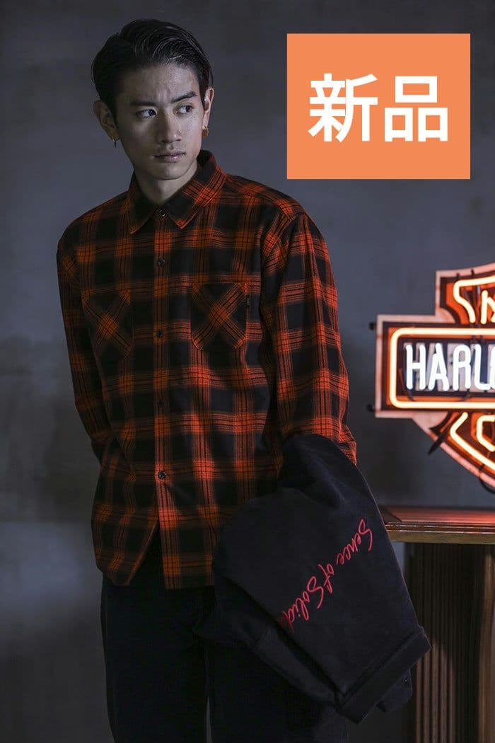 RATS PRINT FLANNEL CHECK SHIRT ラッツ キムタク