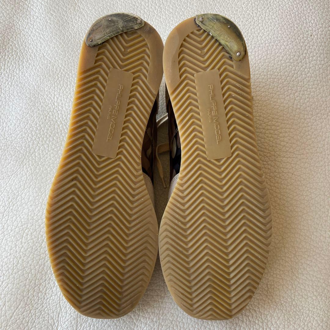 美品PHILLIPMODEL フィリップモデル　スニーカー　カモフラ　サイズ39