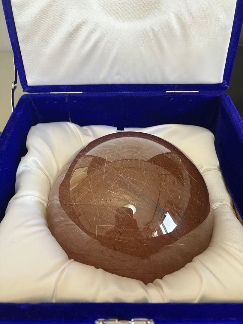 和休庵 ルチル　10cm越え大玉