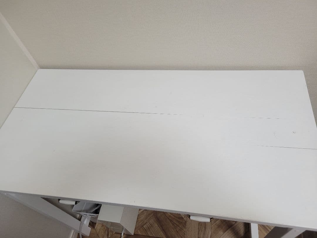 お値下げ！ホワイトシャビーアンティーク風カウンターデスク ハンドメイド