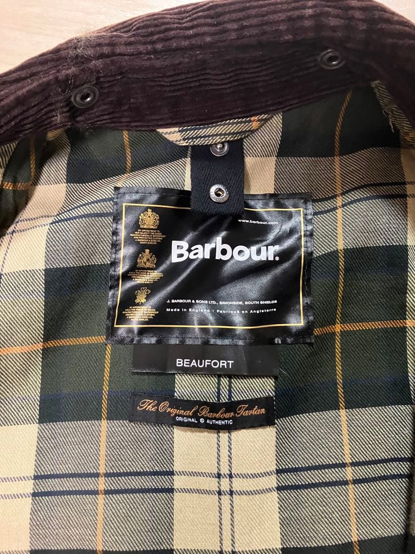 Barbour オリーブジャケット