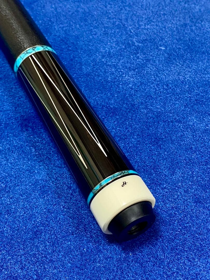 HOW CUE シルバー上下8剣ターコイズリング最上位モデル フラッシュシャフト