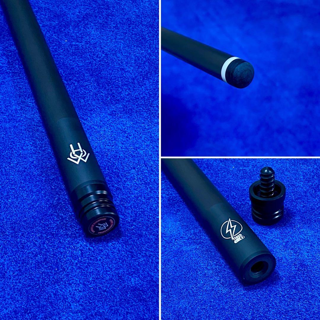 HOW CUE シルバー上下8剣ターコイズリング最上位モデル フラッシュシャフト