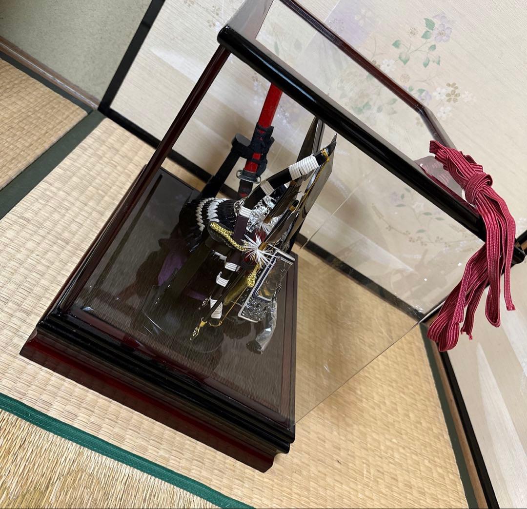 五月人形 兜飾り ケース付き 値下げしました