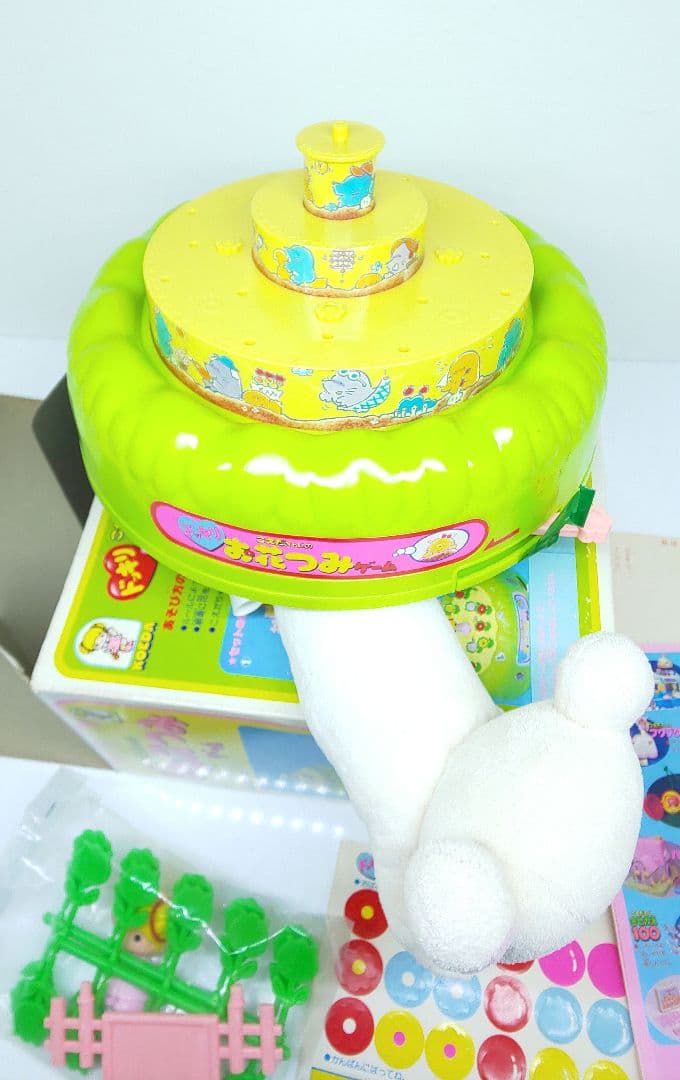 ♠こえだちゃん❣️どっきりお花つみゲーム☘️昭和/レトロ/玩具☆タカラ◎