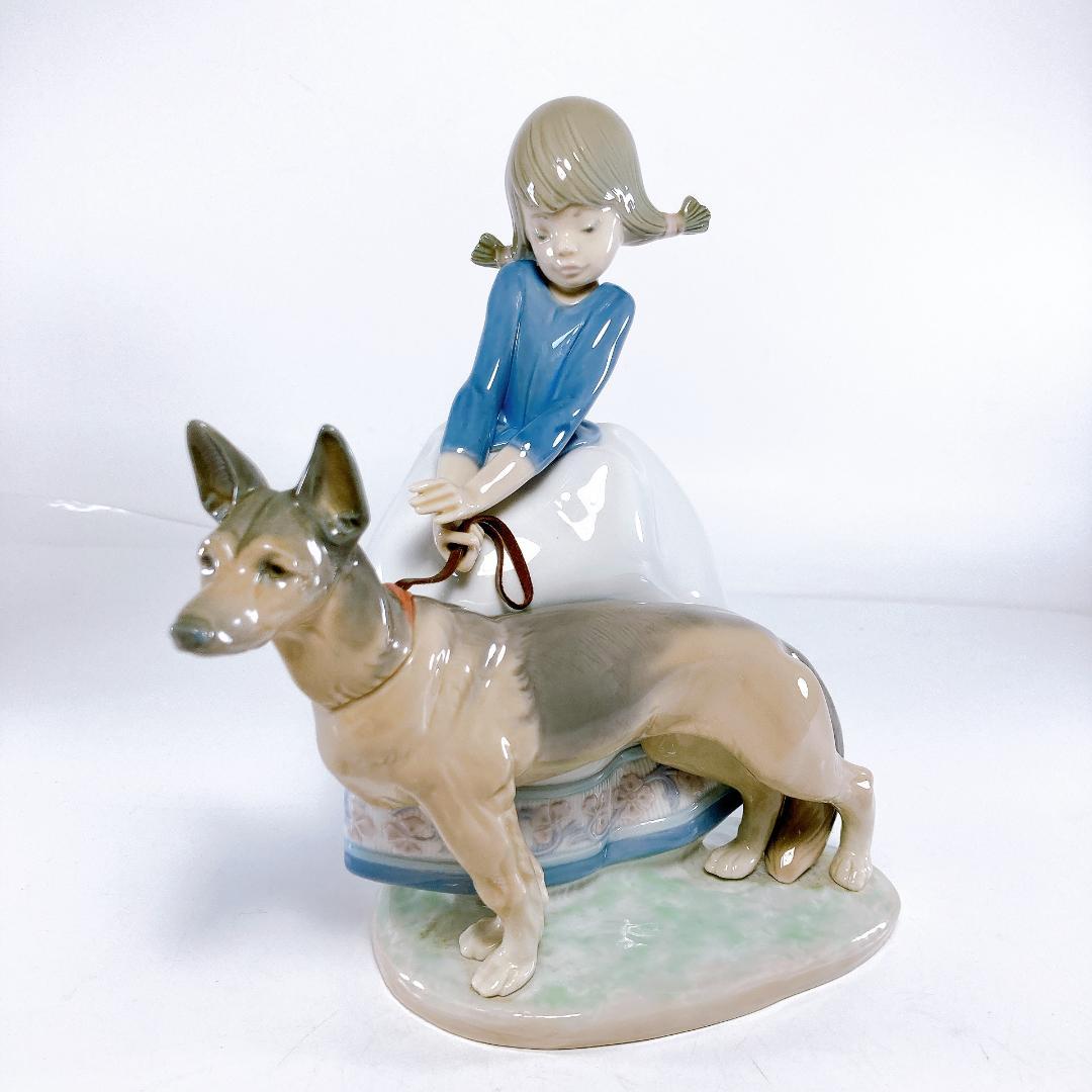 LLADRO リヤドロ そんなに急がないで フィギュリン 犬 |1527| ☆