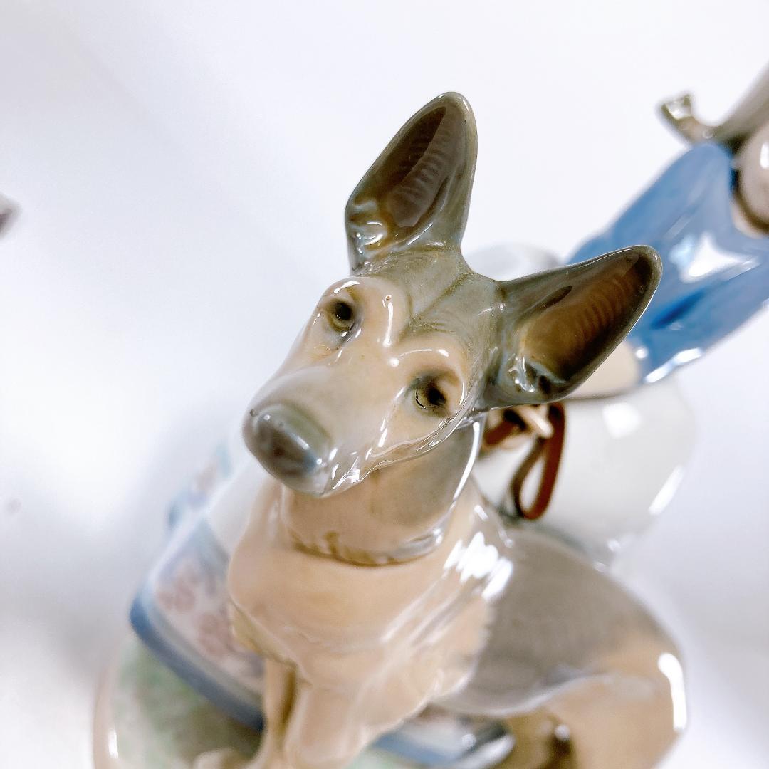 LLADRO リヤドロ そんなに急がないで フィギュリン 犬 |1527| ☆