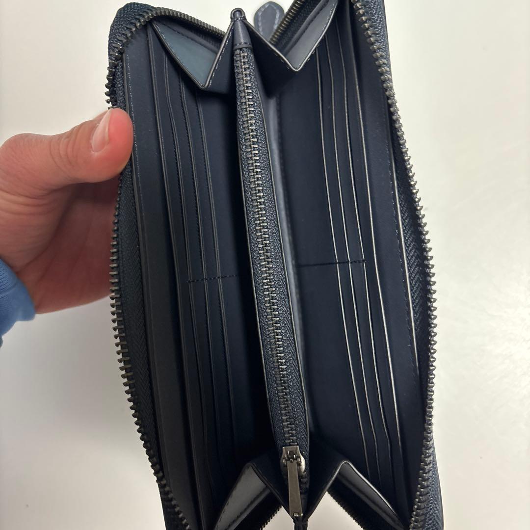 COACH ネイビー 長財布