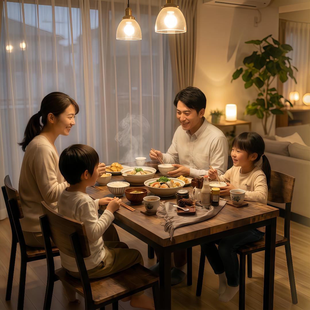 4人用ダイニングセット 5点セット 幅110cm チェア4脚 北欧風　BROWN