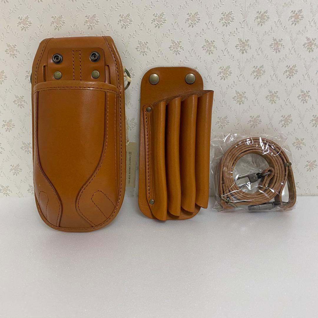 CHAOTIC ORIGIN DUB レザー シザーケース フローリスト 本革