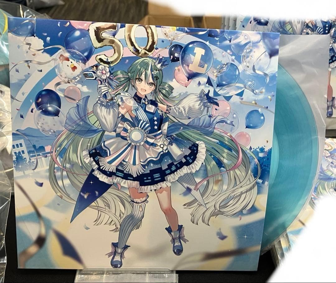 初音ミク LAWSON ローミク レコード 50周年記念 会場限定 新品 完売C