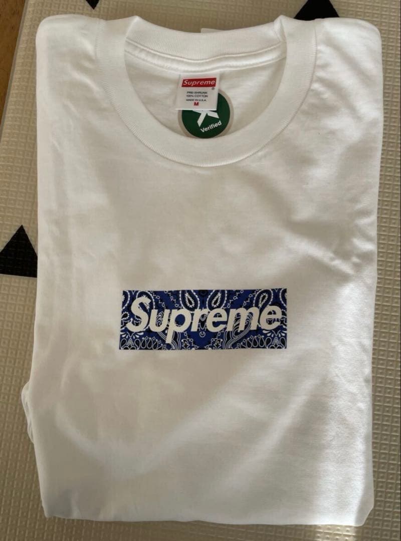 トップス Supreme Bandana Box Logo Tee White