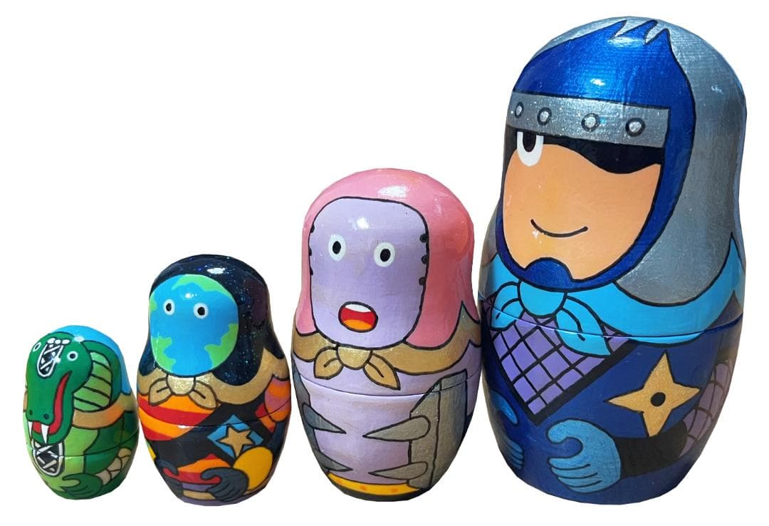 超特大！悪魔将軍（キン肉マン）マトリョーシカ 【10体1セット】