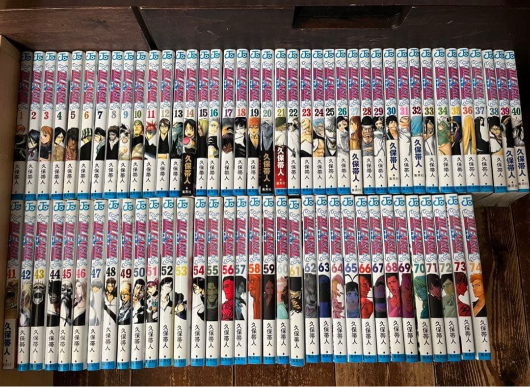 ブリーチ　全巻　1-74巻　全巻セット