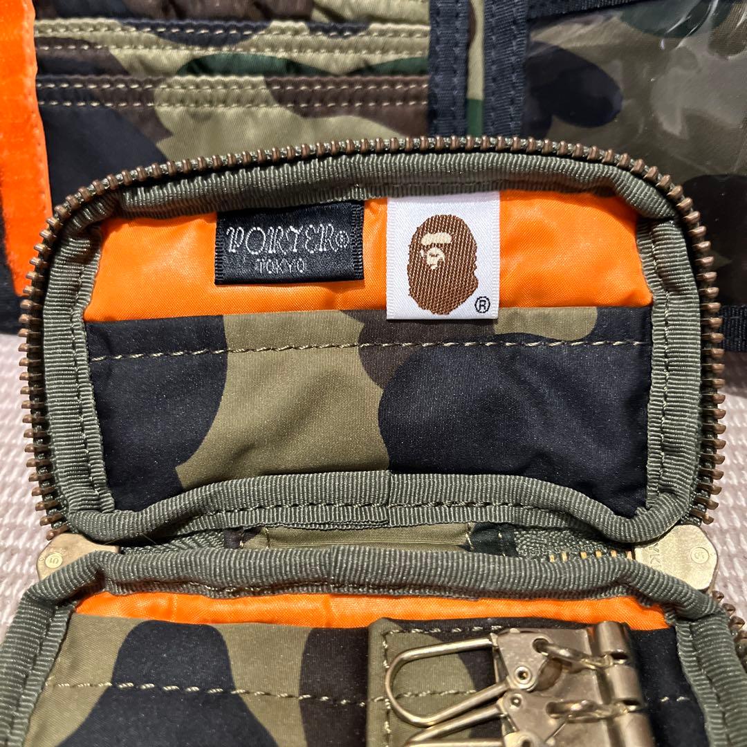 A BATHING APE × PORTER 財布 キーケース セット
