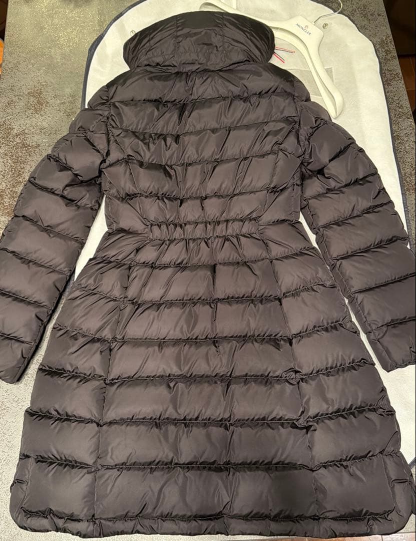 【美品】サイズ1 モンクレール Flammette フラメッテ ダウン ブラック