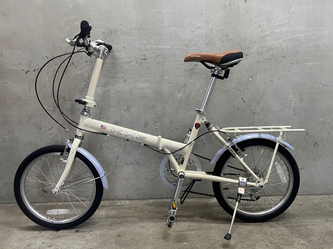 折りたたみ自転車　KHS CAPPUCCINO 18インチ クロモリ　KHS