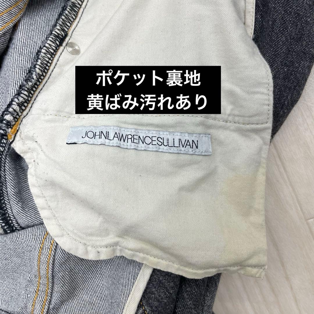 ☆ JOHN LAWRENCE SULLIVANWASHED デニムワイドパンツ