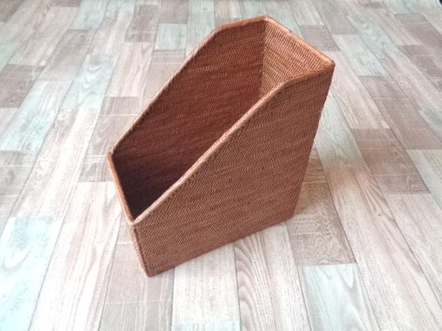 マガジンラック●無地●アタ●バリ島●1045.2●ブックケース●アジアン雑貨