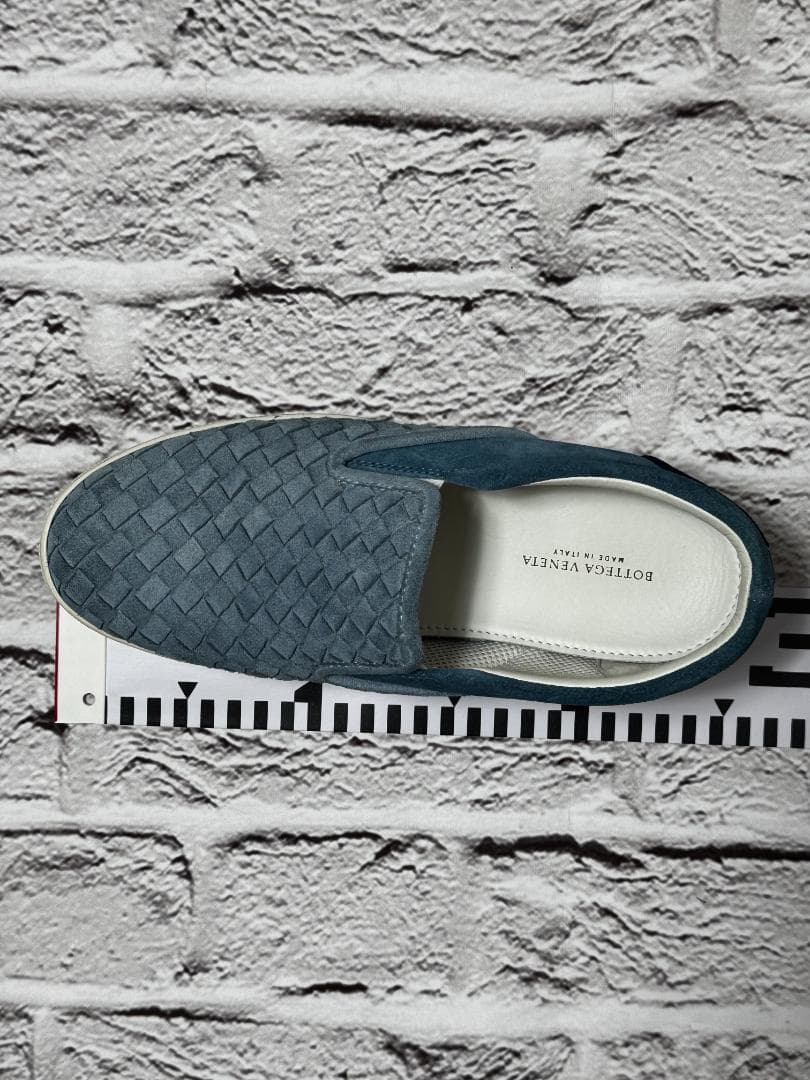 ボッテガヴェネタ　スニーカー　水色 ライトブルー　ｗ5025-1014-④ー①