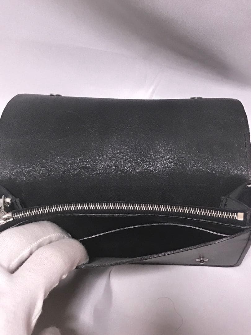 新品　イギリス製　マーガレットハウエル　長財布　ブラック