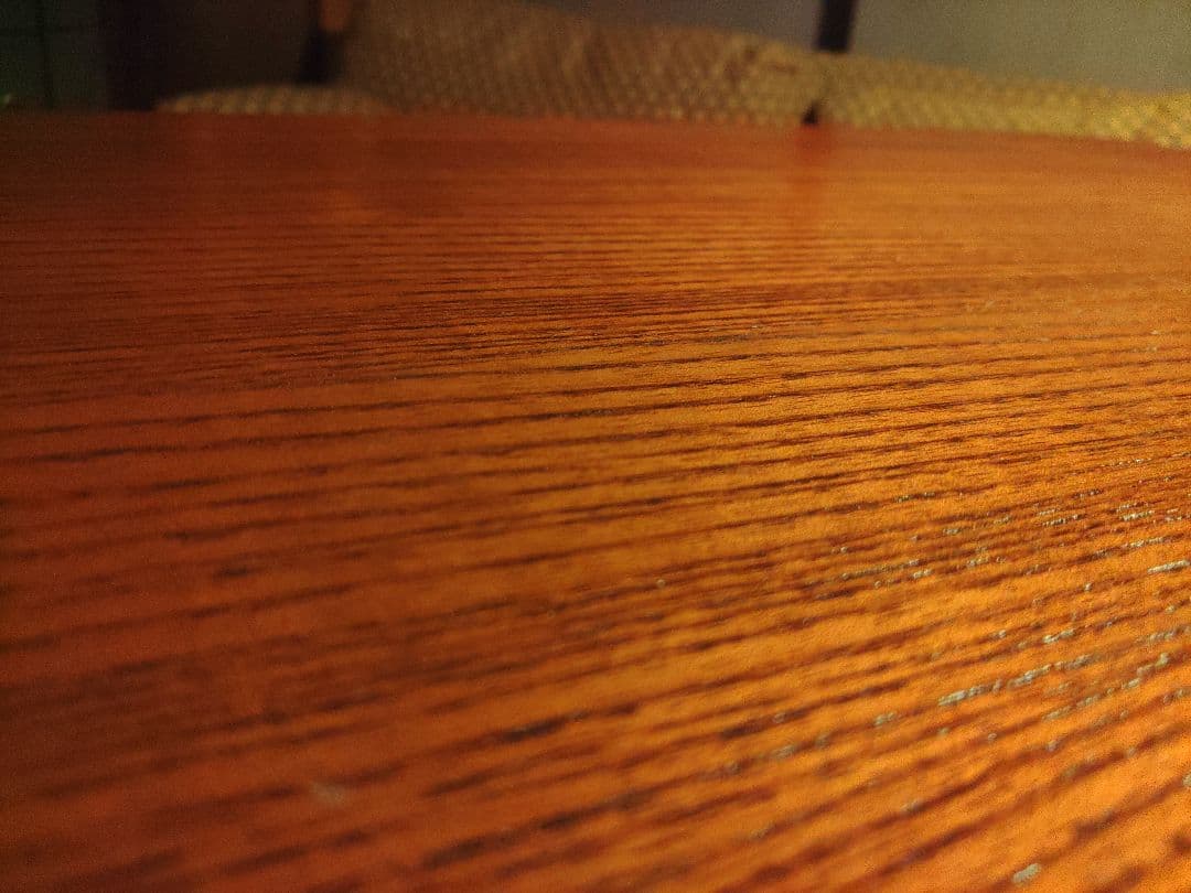 希少　ミッドセンチュリー コーヒーテーブル　無垢　キャビネット　シェルフ