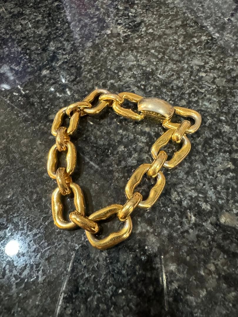 【希少】GUCCI ゴールド ブレスレット