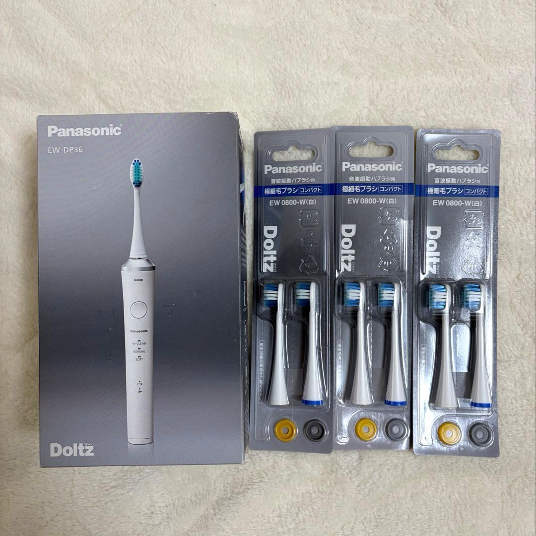 Panasonic Doltz EW-DP73 電動歯ブラシ 本体とブラシセット