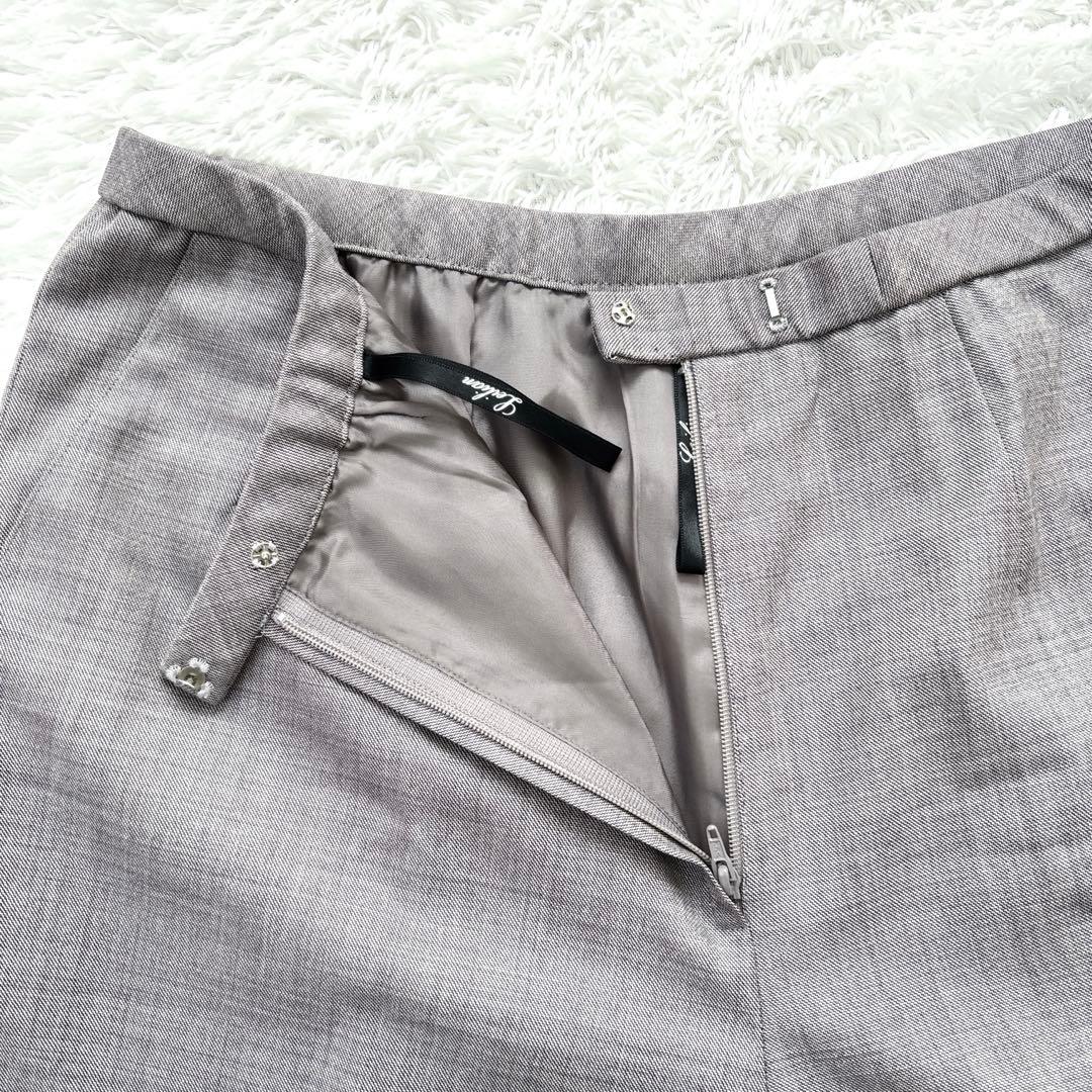 美品✨Leilianレリアン ロロピアーナ L パンツスーツ ウール シルク
