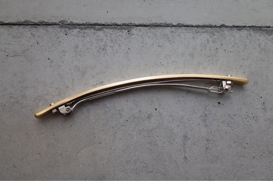 portray jewelry barretta -01 gold バレッタ