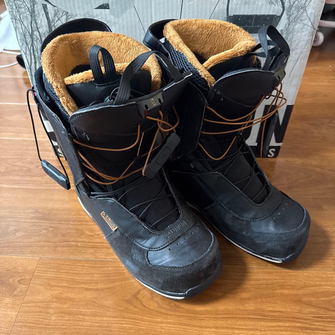 SALOMON サロモン TRIUMPH スノーボードブーツ ブラック/ブラウン