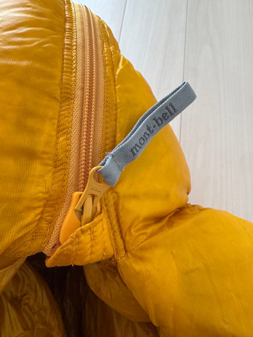 モンベル寝袋 ダウンハガー800＃2ロング サンフラワーR/ZIP