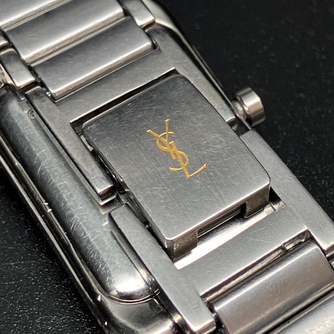 【新品電池/稼働】イヴサンローラン  レクタンギュラー 腕時計 レディース