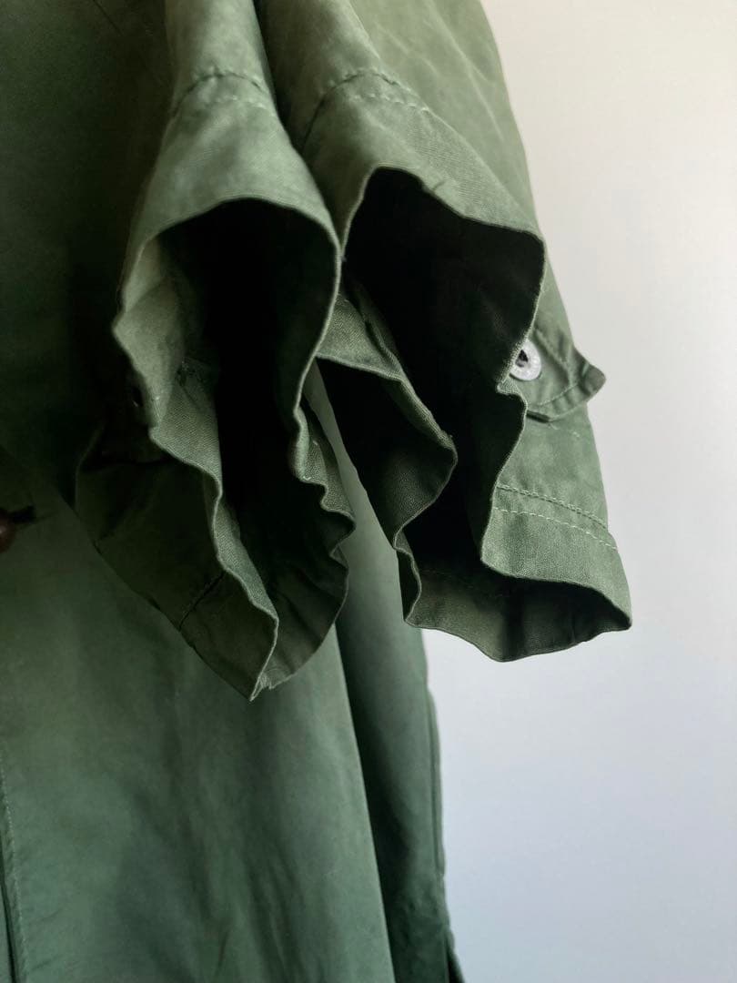 ジャケット・アウター 50s French Military Double Breasted Coat