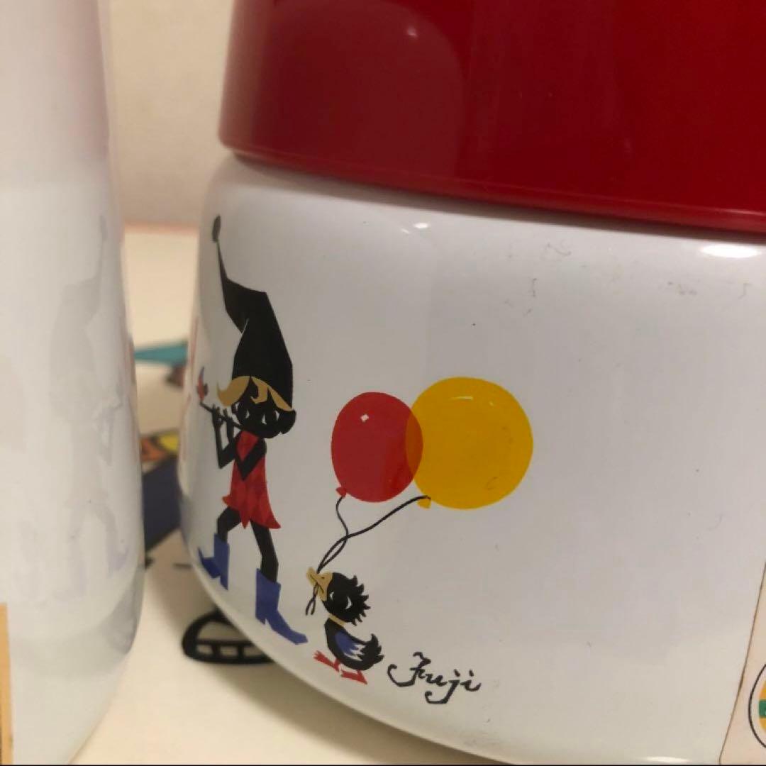 昭和レトロ　象印　藤城清治　キャニスター　2個セット