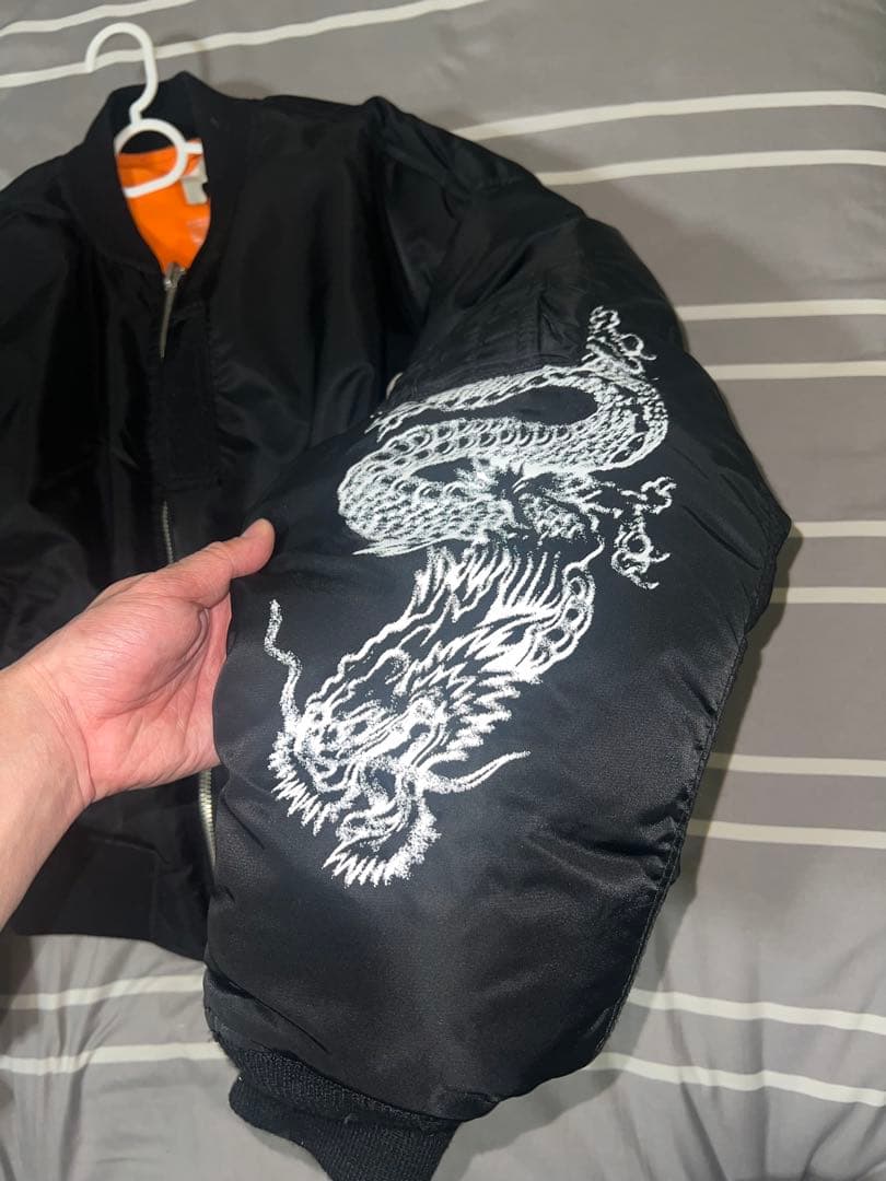  ヘロンプレストン H2 フライトジャケット ブラック