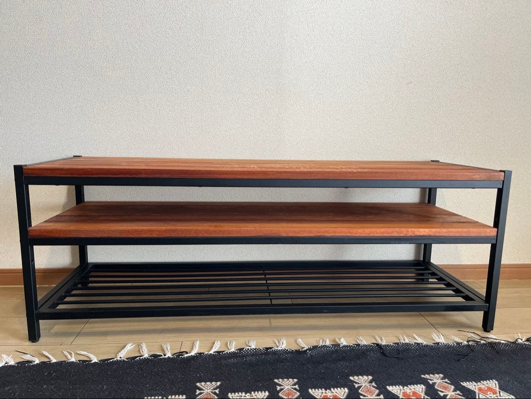 木製、アイアン、テレビ台(土日発送)