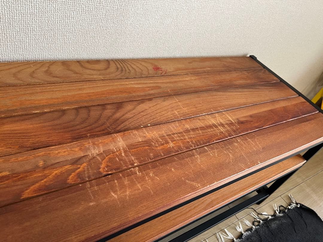 木製、アイアン、テレビ台(土日発送)