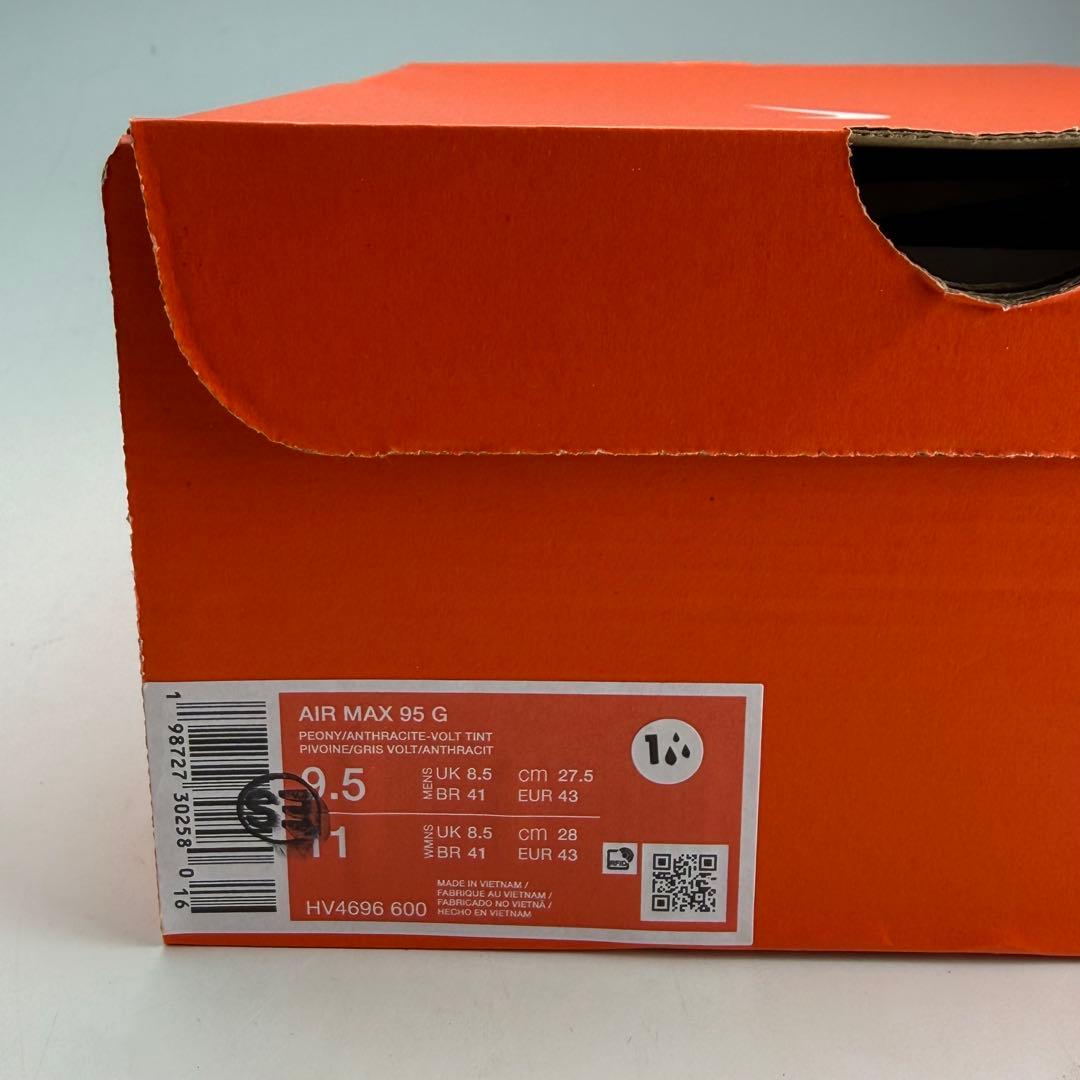 27.5cm ナイキ エアマックス95 ゴルフ \"ピオニー/ボルトティント”