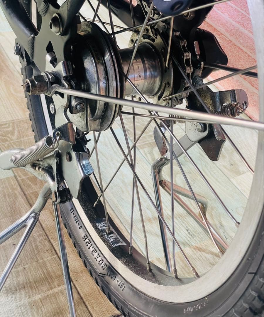 ZK3344 電動自転車 ブリヂストン 子供乗せ 20インチ 送料無料